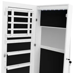 Schmuckschrank mit Spiegel ARIANA weiss | GONSER.CH