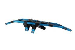 Schneeschuhe MAXI blau mit Stöcken