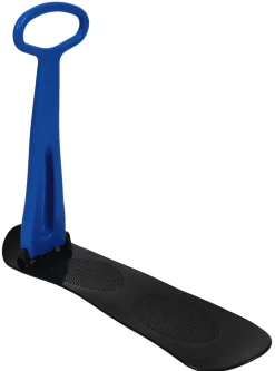 Schneescooter blau