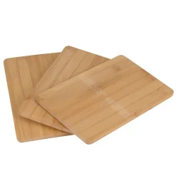 Schneidebrett Bambus 22 x 14 cm 3er Set