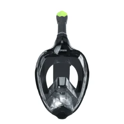 Schnorchelmaske schwarz Grösse L /XL