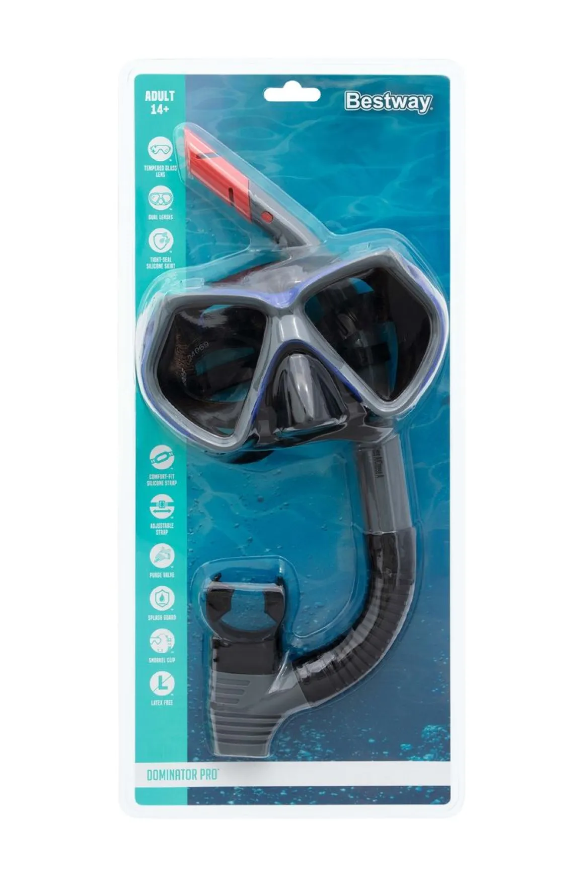 Schnorchel Set Dominator Pro 14+