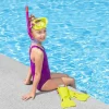 Schnorchel Set mit Flossen Crusader Essential Grösse 24 - 27
