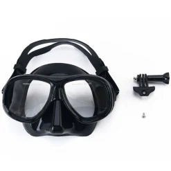 Schnorchel Set mit Kamerahalterung schwarz