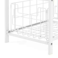 Schrank-Organizer Küche 2 Schubladen 36 x 26 x 38 cm weiss