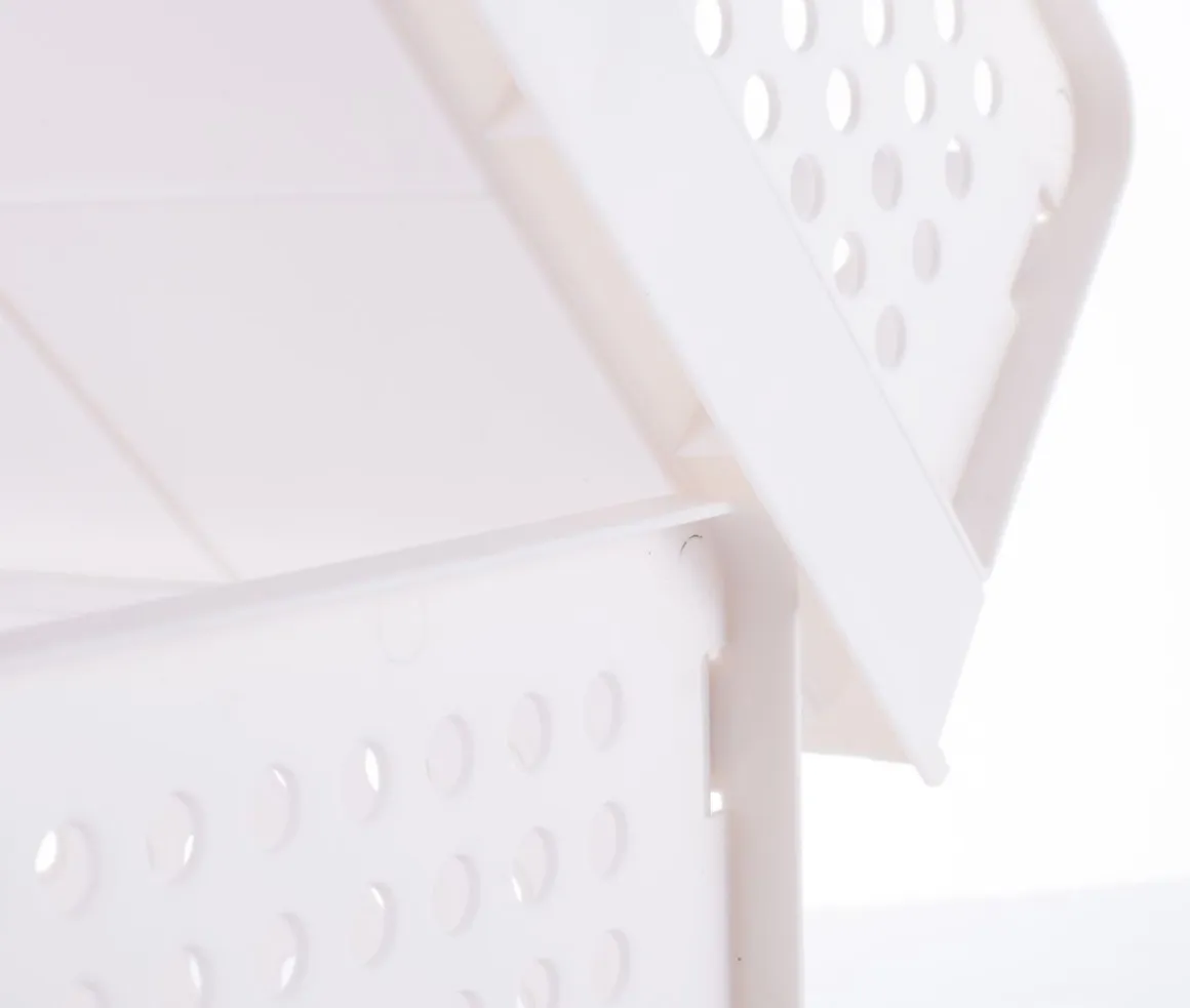 Schrank-Organizer stapelbar 3er Set 44 x 32 x 19 cm