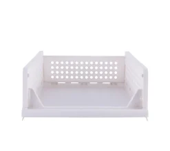 Schrank-Organizer stapelbar 3er Set 44 x 32 x 19 cm