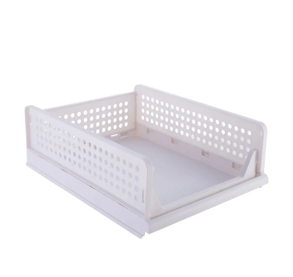 Schrank-Organizer stapelbar 3er Set 44 x 32 x 19 cm