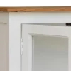 Schrank Vitrine Holz KATHRINE 75 x 150 cm