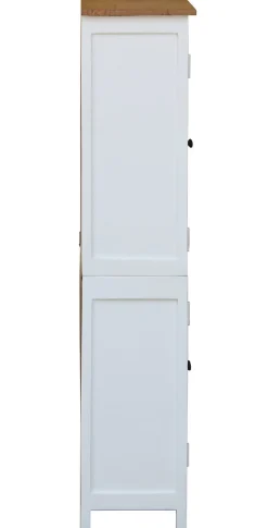 Schrank Vitrine Holz KATHRINE 75 x 150 cm