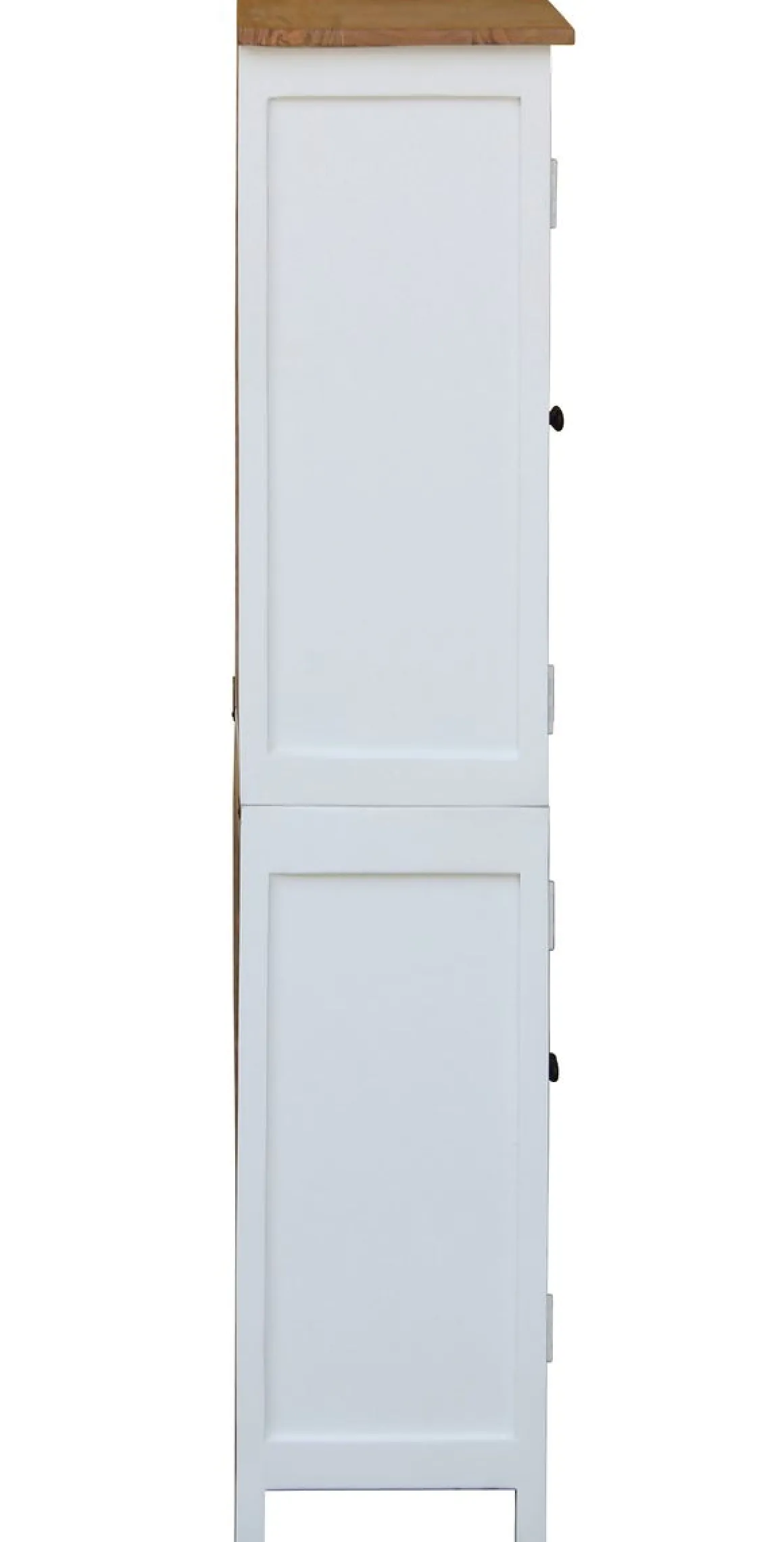 Schrank Vitrine Holz KATHRINE 75 x 150 cm