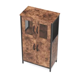 Schrank Vitrine Vintage BONITA 60 x 108 cm