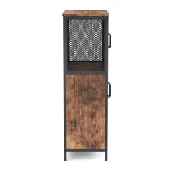 Schrank Vitrine Vintage BONITA 60 x 108 cm