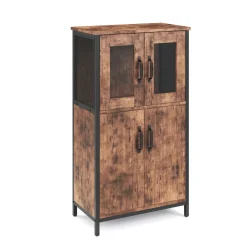Schrank Vitrine Vintage BONITA 60 x 108 cm