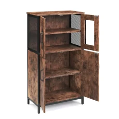 Schrank Vitrine Vintage BONITA 60 x 108 cm