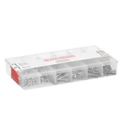 Schrauben Set Stahl 332-teilig