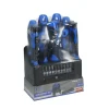 Schraubenzieher Set 22-teilig schwarz/blau