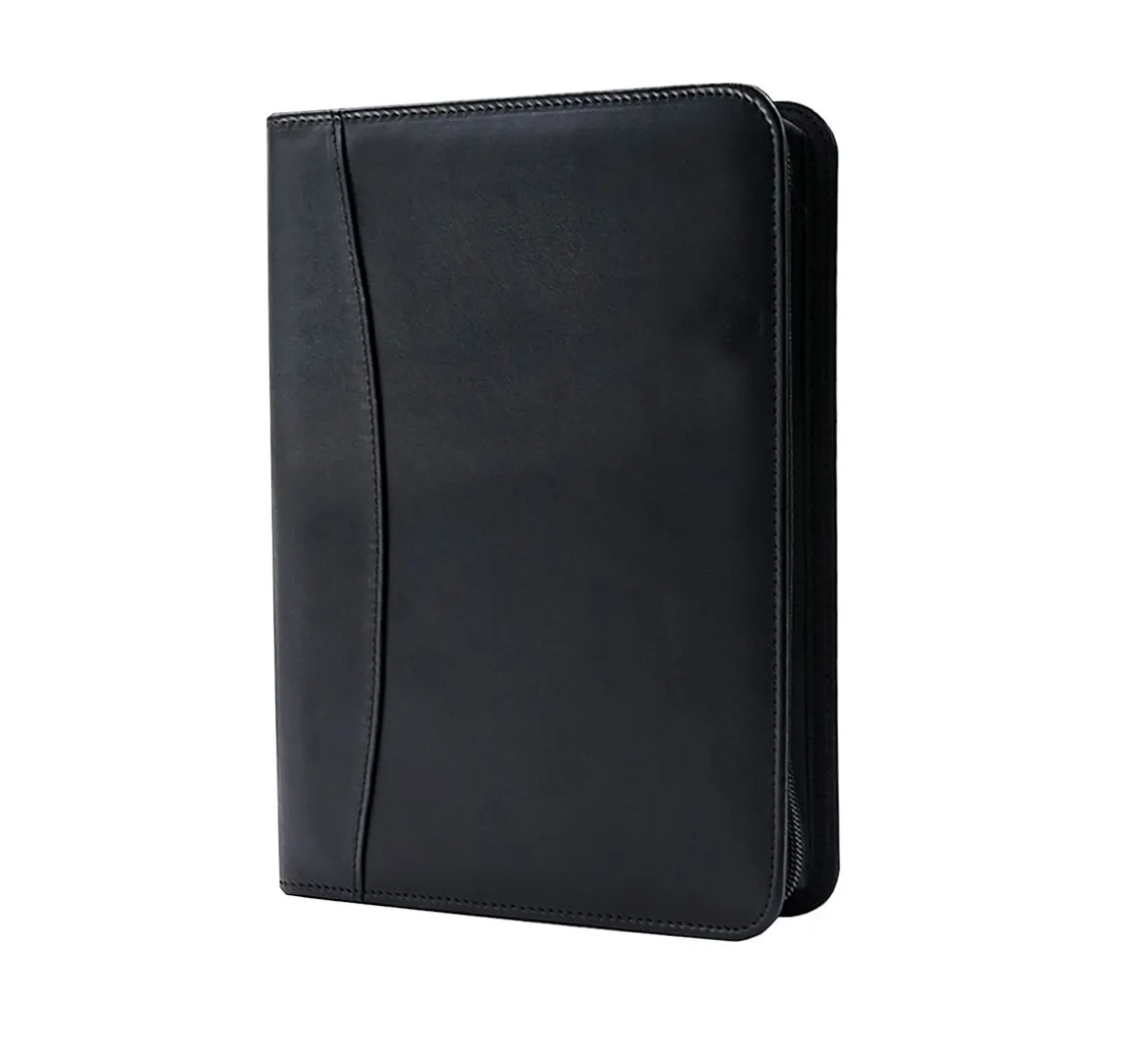 Schreibmappe mit Notizblock A5 schwarz