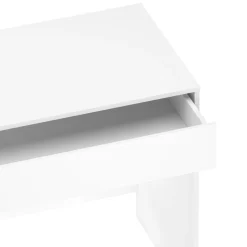 Schreibtisch BALDUR mit Schublade 100 x 50 x 75 cm weiss