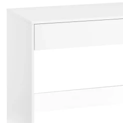 Schreibtisch BALDUR mit Schublade 100 x 50 x 75 cm weiss
