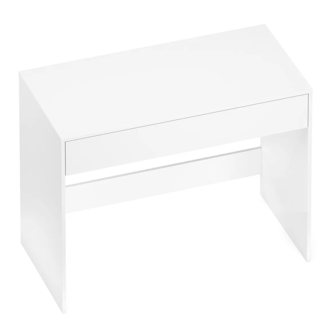Schreibtisch BALDUR mit Schublade 100 x 50 x 75 cm weiss