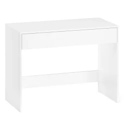Schreibtisch BALDUR mit Schublade 100 x 50 x 75 cm weiss