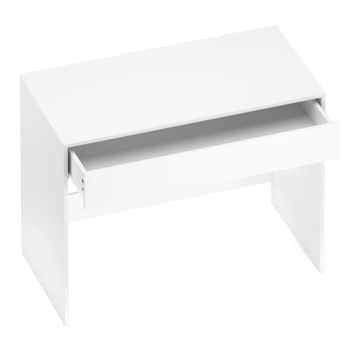 Schreibtisch BALDUR mit Schublade 100 x 50 x 75 cm weiss
