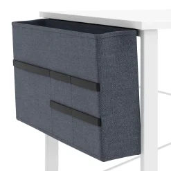 Schreibtisch FENIX mit Organizer 120 x 50 x 74 cm weiss