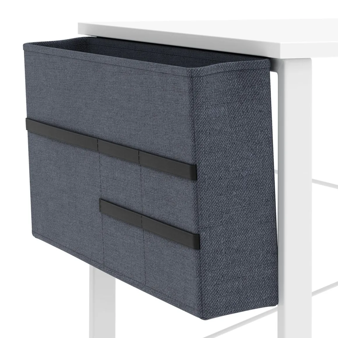 Schreibtisch FENIX mit Organizer 120 x 50 x 74 cm weiss