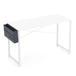 Schreibtisch FENIX mit Organizer 120 x 50 x 74 cm weiss