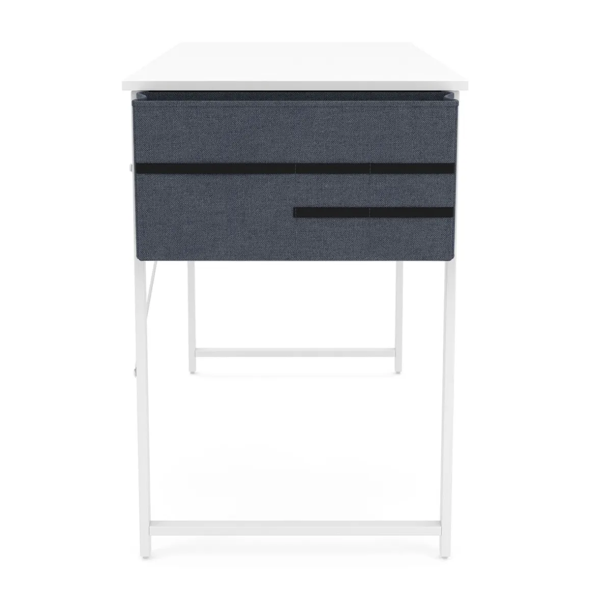 Schreibtisch FENIX mit Organizer 120 x 50 x 74 cm weiss