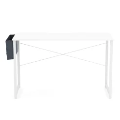 Schreibtisch FENIX mit Organizer 120 x 50 x 74 cm weiss