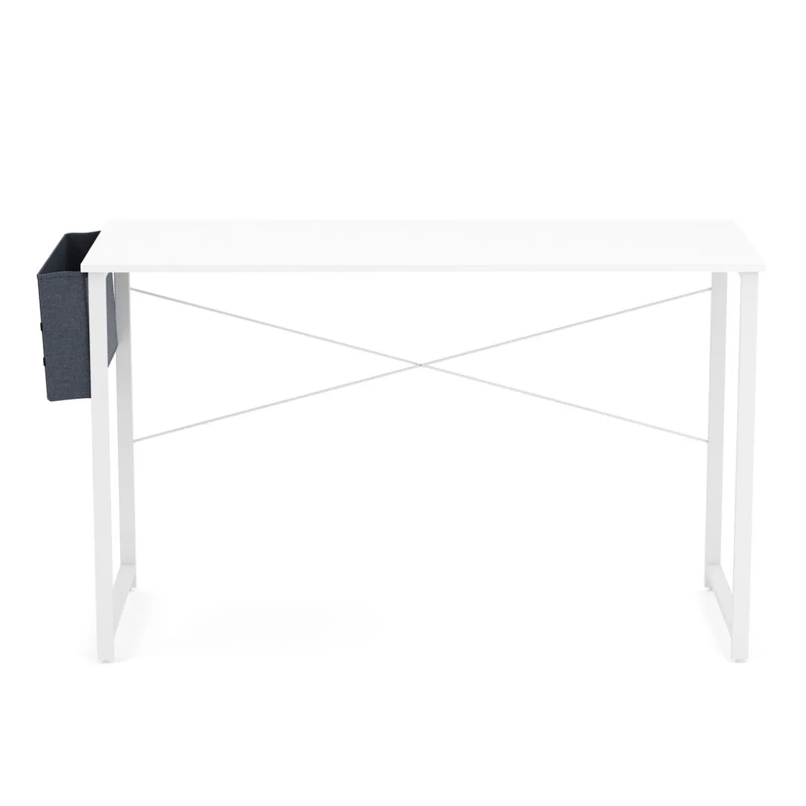 Schreibtisch FENIX mit Organizer 120 x 50 x 74 cm weiss