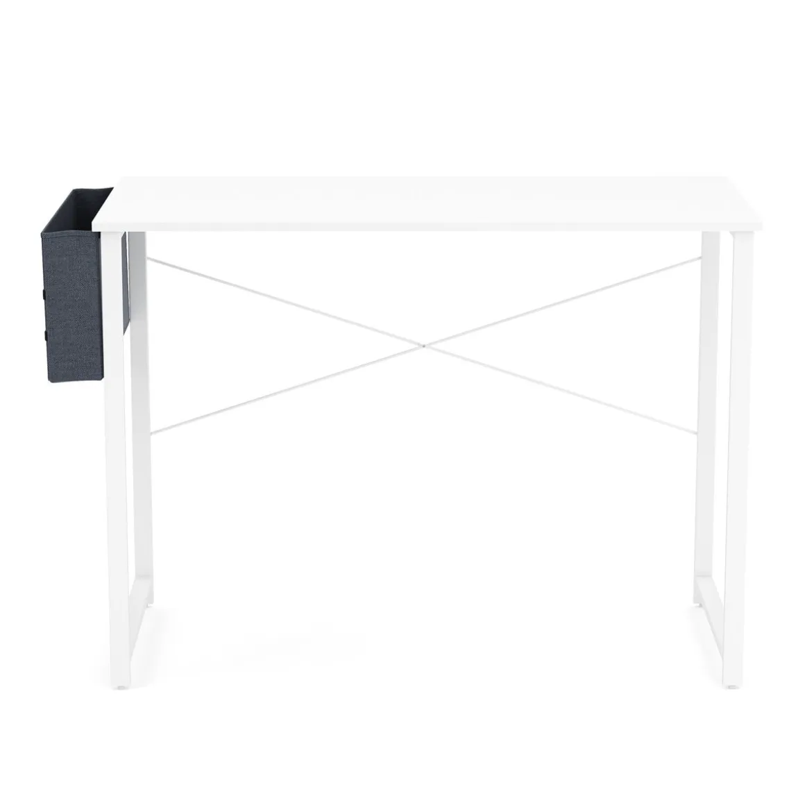 Schreibtisch FENIX mit Organizer 100 x 48 x 74 cm weiss