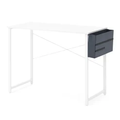 Schreibtisch FENIX mit Organizer 100 x 48 x 74 cm weiss