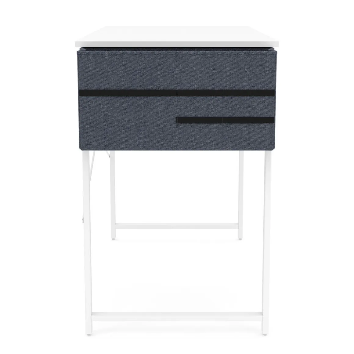 Schreibtisch FENIX mit Organizer 100 x 48 x 74 cm weiss