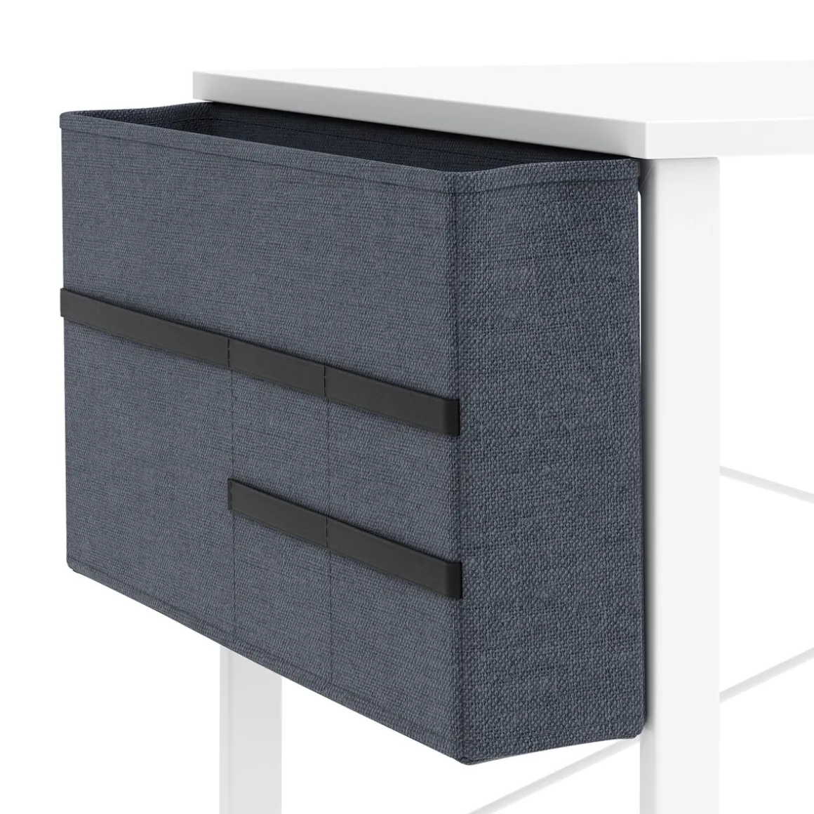 Schreibtisch FENIX mit Organizer 100 x 48 x 74 cm weiss