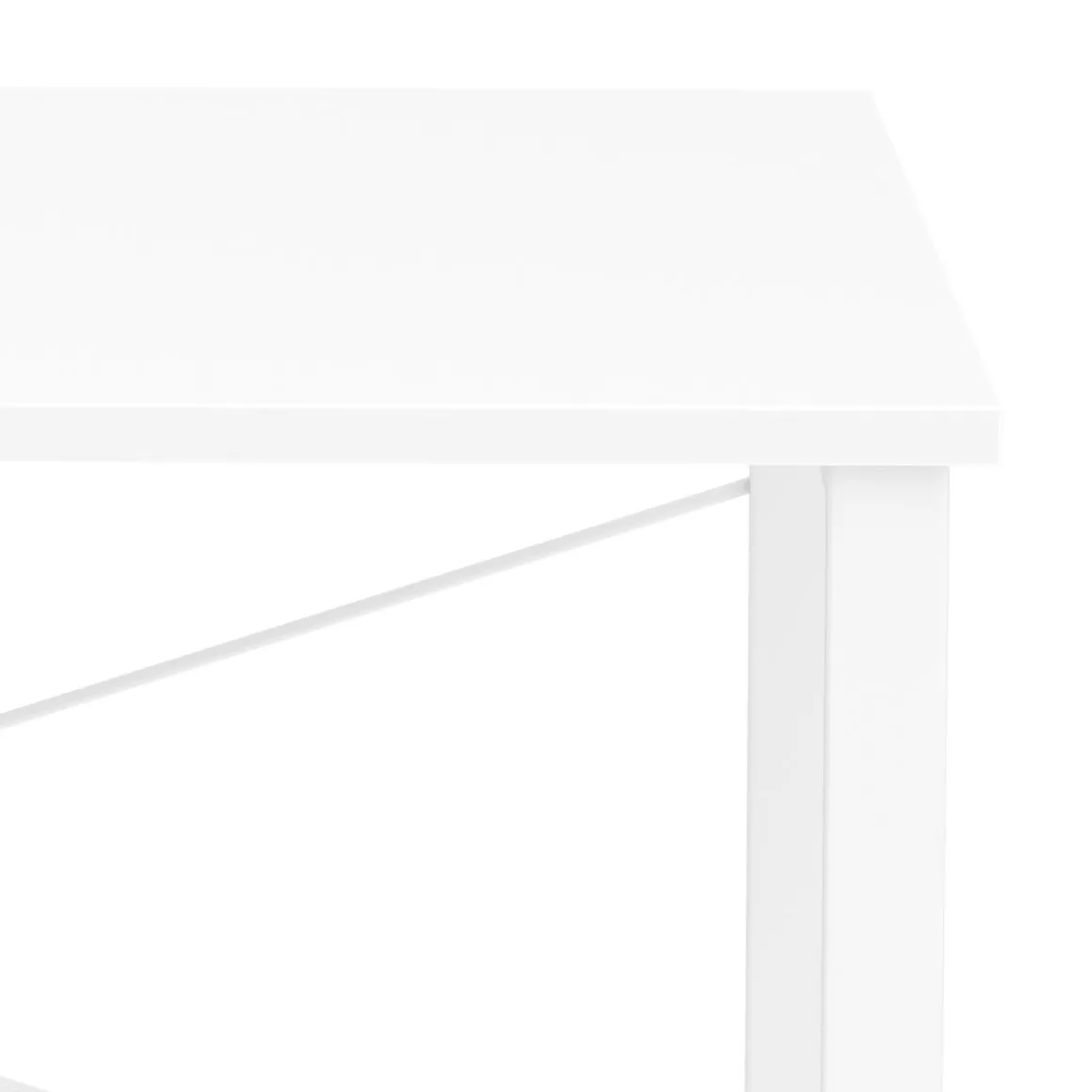 Schreibtisch FENIX mit Organizer 100 x 48 x 74 cm weiss