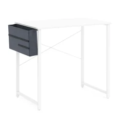 Schreibtisch FENIX mit Organizer 80 x 50 x 74 cm weiss