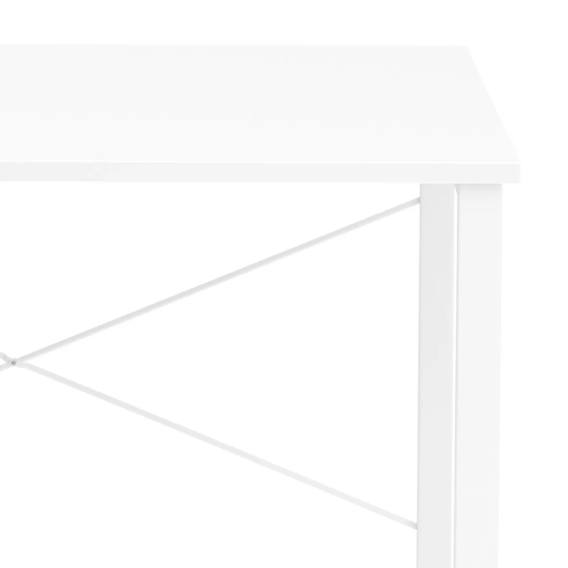 Schreibtisch FENIX mit Organizer 80 x 50 x 74 cm weiss