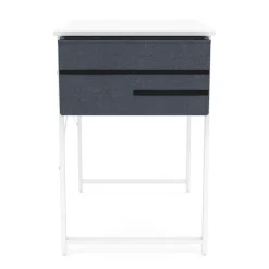 Schreibtisch FENIX mit Organizer 80 x 50 x 74 cm weiss