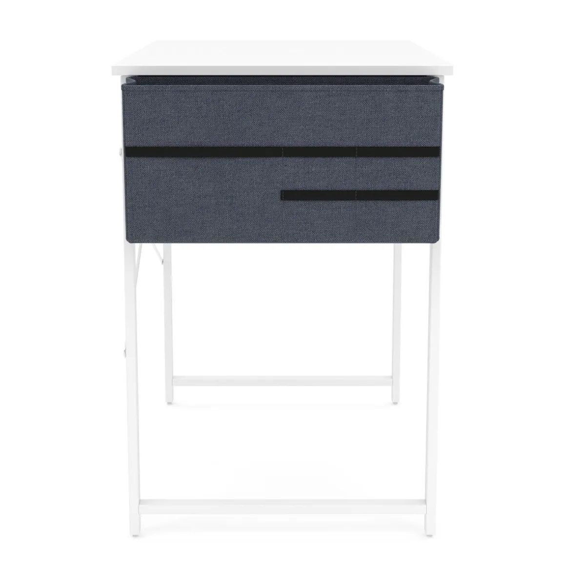Schreibtisch FENIX mit Organizer 80 x 50 x 74 cm weiss