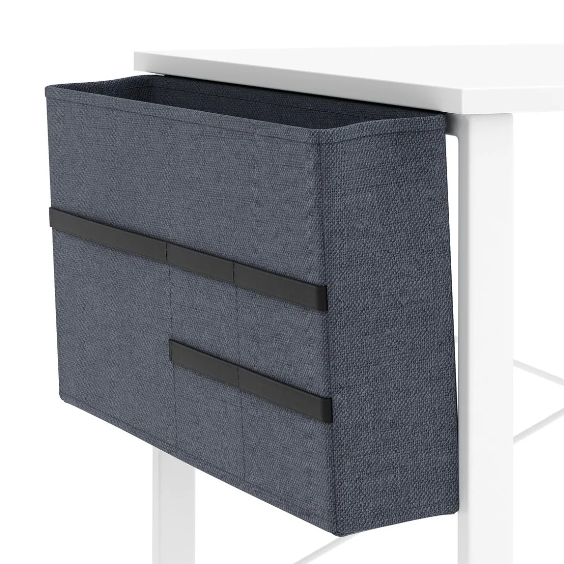 Schreibtisch FENIX mit Organizer 80 x 50 x 74 cm weiss