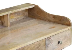 Schreibtisch Holz Vintage LOUISE mit Schubladen 90 x 45 x 86 cm