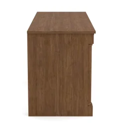 Schreibtisch Holz Vintage VINCENT mit Schubladen 135 x 60 x 76 cm