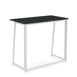 Schreibtisch NORMAN klappbar 80 x 45 x 74 cm schwarz/weiss