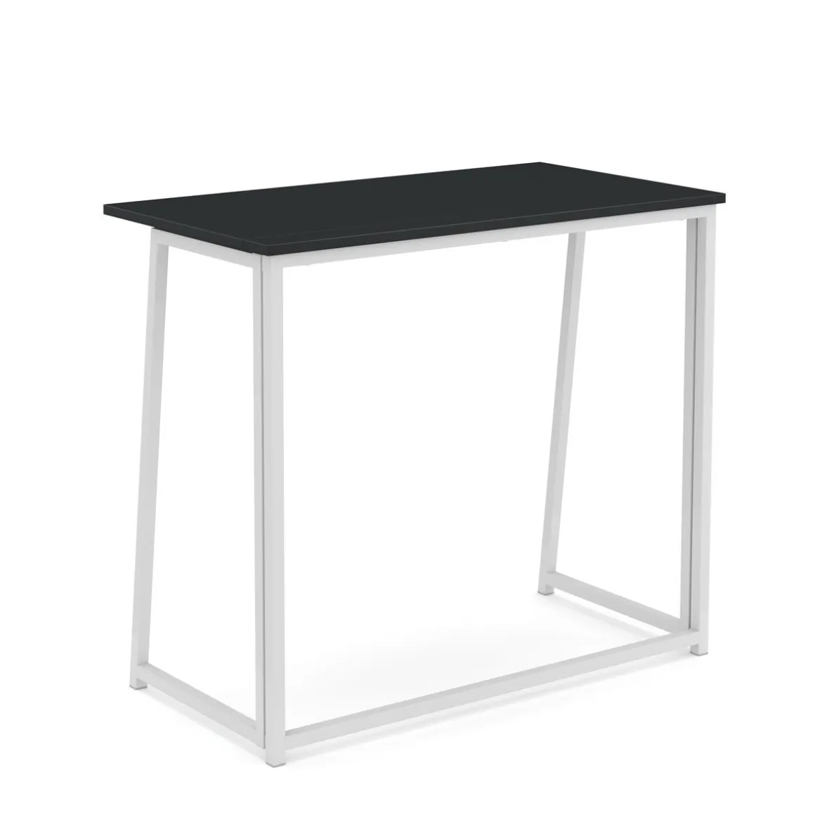 Schreibtisch NORMAN klappbar 80 x 45 x 74 cm schwarz/weiss
