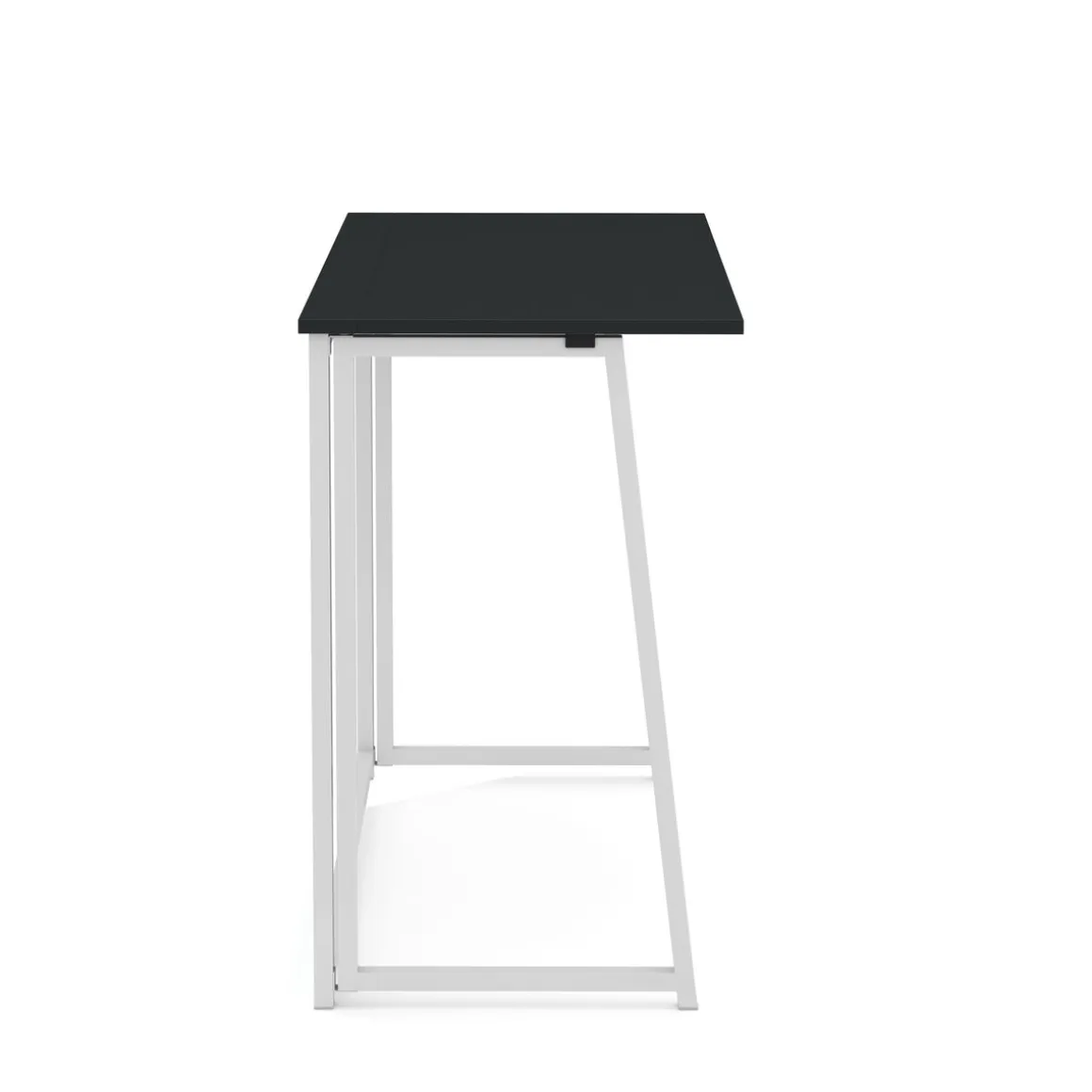 Schreibtisch NORMAN klappbar 80 x 45 x 74 cm schwarz/weiss