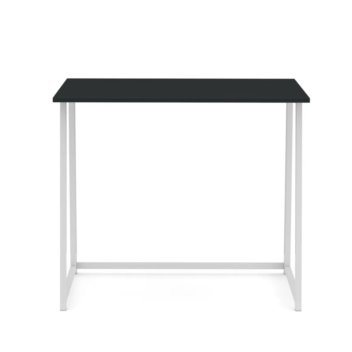 Schreibtisch NORMAN klappbar 80 x 45 x 74 cm schwarz/weiss