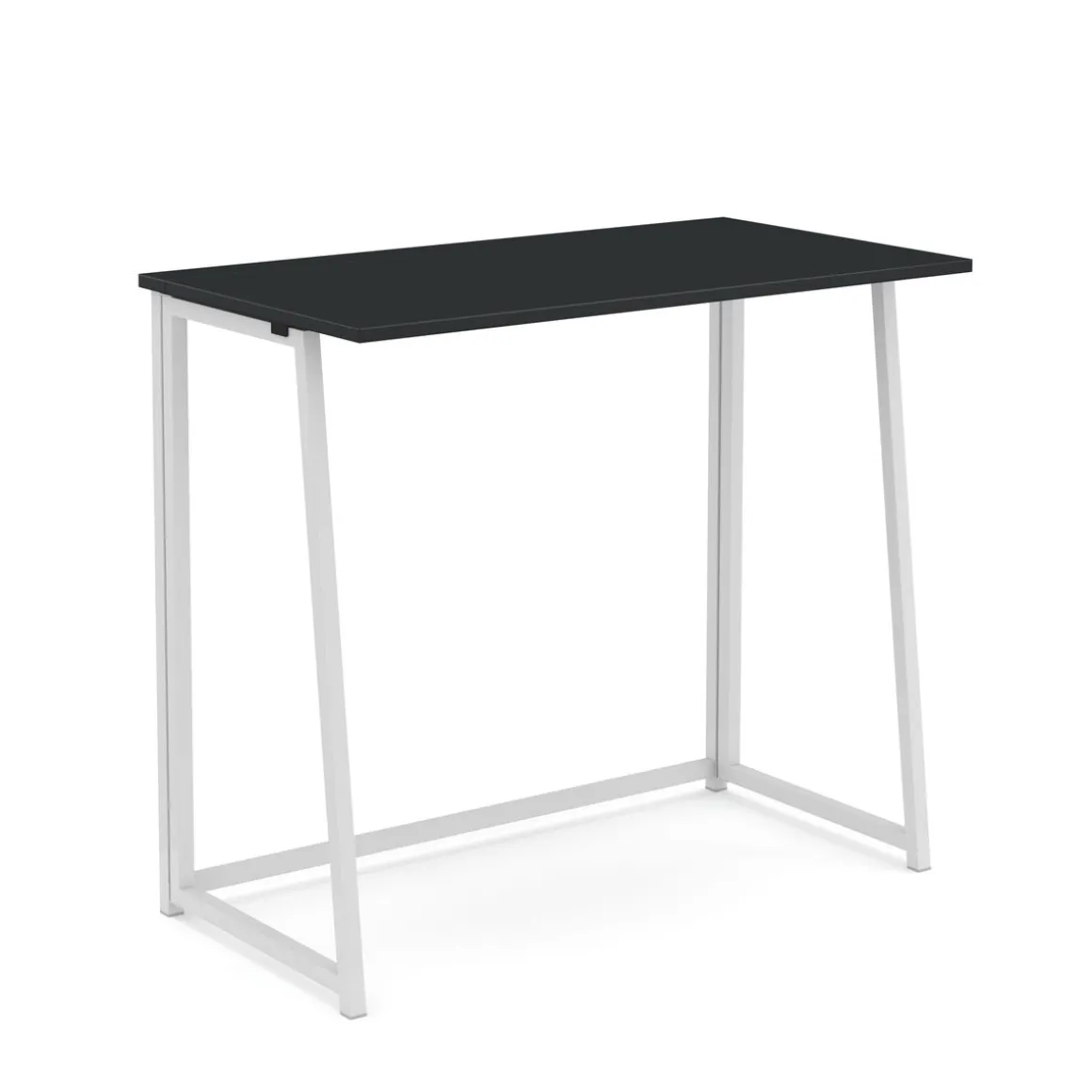 Schreibtisch NORMAN klappbar 80 x 45 x 74 cm schwarz/weiss